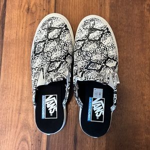 Vans Ultra Cush Mules - black/white